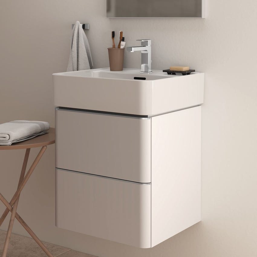 Immagine di Ideal Standard STRADA II lavabo rettangolare L.50 cm, monoforo, con troppopieno, colore bianco T292801