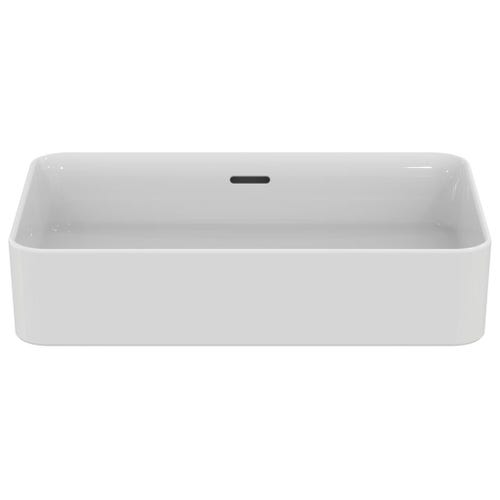 Immagine di Ideal Standard STRADA II lavabo rettangolare da appoggio L.60 cm, con troppopieno, colore bianco T299901