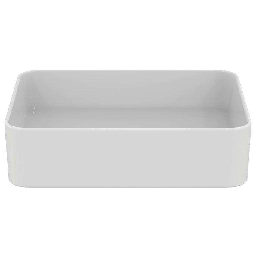 Immagine di Ideal Standard STRADA II lavabo rettangolare da appoggio L.50 cm, senza troppopieno, colore bianco T296701