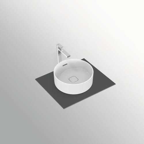 Immagine di Ideal Standard STRADA II lavabo rotondo da appoggio Ø 38 cm, con troppopieno, colore bianco T292901
