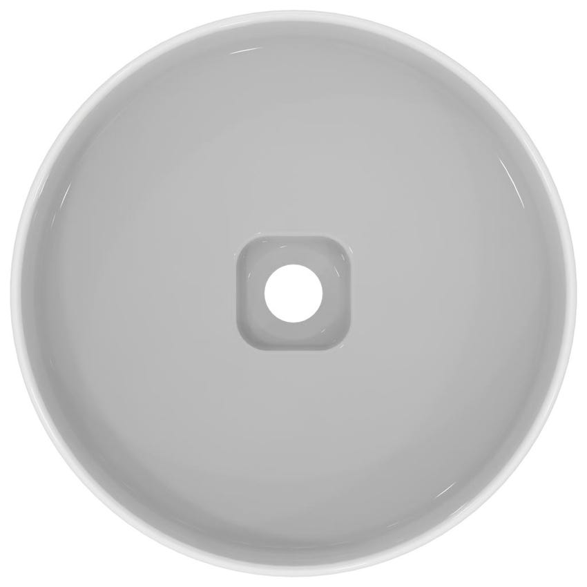 Immagine di Ideal Standard STRADA II lavabo rotondo da appoggio Ø 45 cm, senza troppopieno, colore bianco T295901