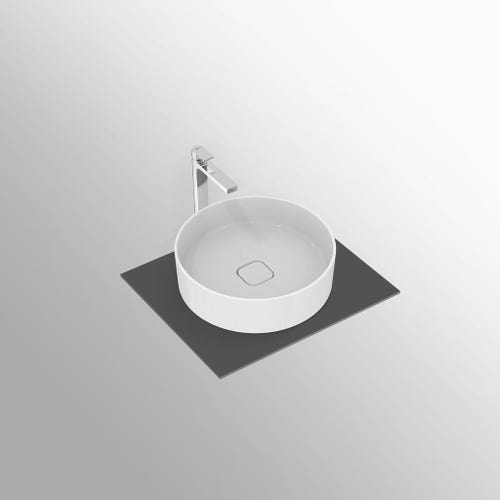 Immagine di Ideal Standard STRADA II lavabo rotondo da appoggio Ø 45 cm, senza troppopieno, colore bianco T295901