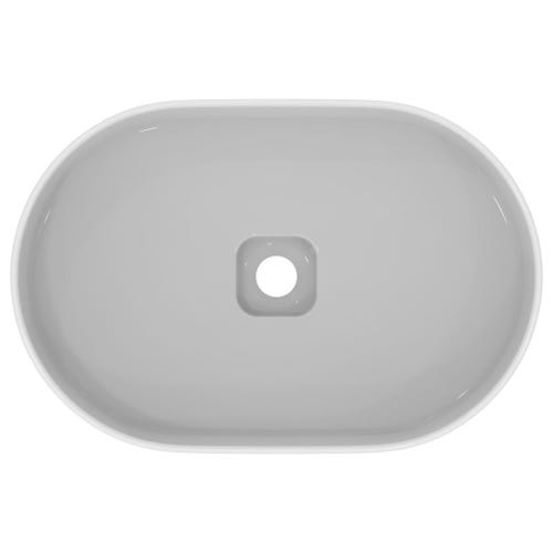 Immagine di Ideal Standard STRADA II lavabo ovale da appoggio L.60 cm, senza troppopieno, colore bianco T298101