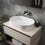 Immagine di Ideal Standard STRADA II lavabo ovale da appoggio L.60 cm, senza troppopieno, colore bianco T298101