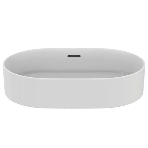 Immagine di Ideal Standard STRADA II lavabo ovale da appoggio L.60 cm, con troppopieno, colore bianco T360401