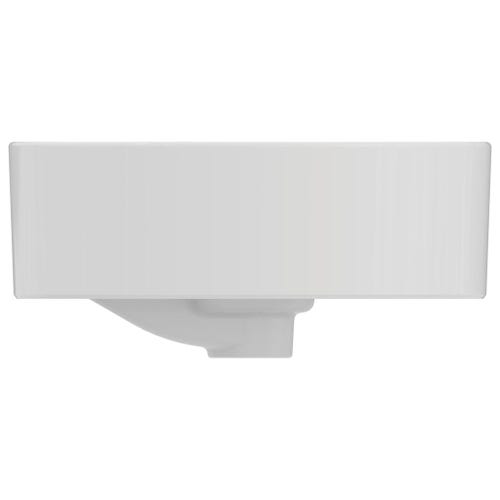 Immagine di Ideal Standard STRADA II lavabo ovale da appoggio L.60 cm, con troppopieno, colore bianco T360401