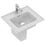 Immagine di Ideal Standard STRADA II lavabo top rettangolare L.50 cm monoforo, con troppopieno, colore bianco T298801