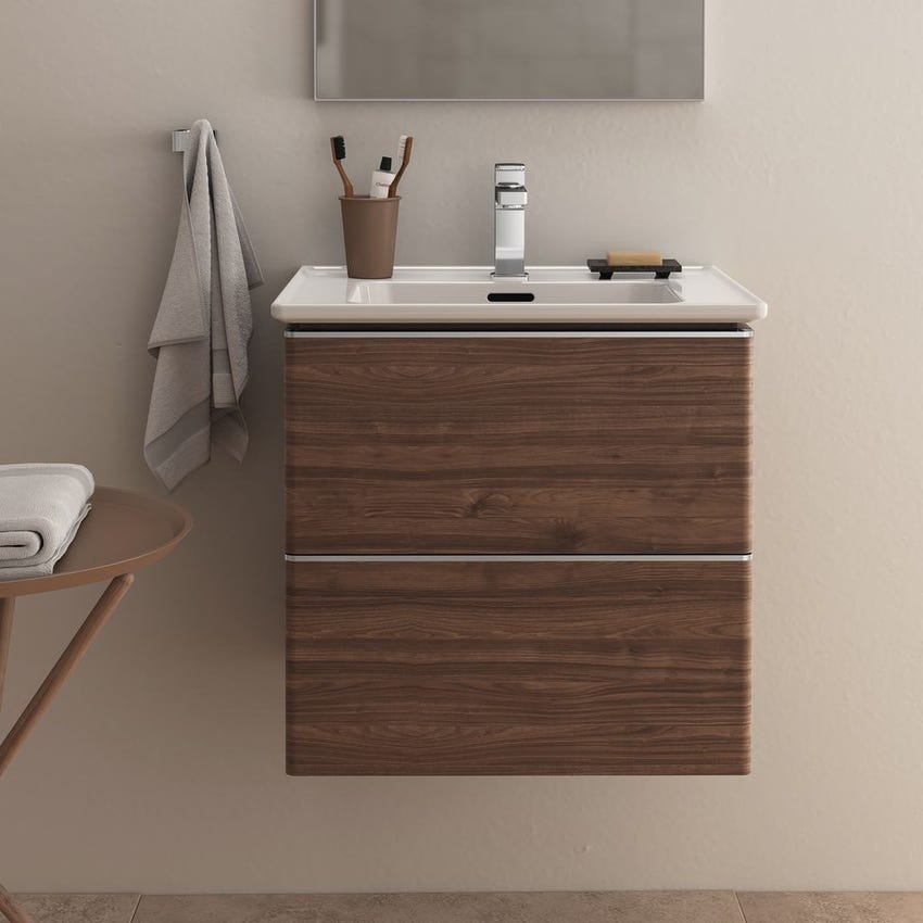 Immagine di Ideal Standard STRADA II lavabo top rettangolare L.50 cm monoforo, con troppopieno, colore bianco T298801