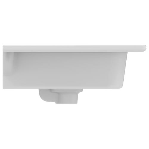Immagine di Ideal Standard STRADA II lavabo top rettangolare L.100 cm, monoforo, con troppopieno, colore bianco T300401
