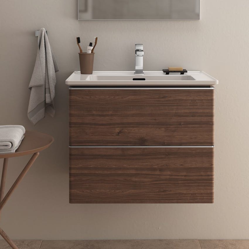 Immagine di Ideal Standard STRADA II lavabo top rettangolare L.60 cm, monoforo, con troppopieno, colore bianco T299101