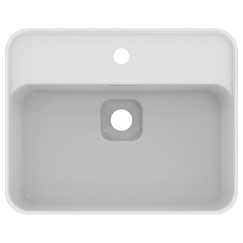 Immagine di Ideal Standard STRADA II lavabo rettangolare da semincasso L.50 cm monoforo, con troppopieno, colore bianco T299301