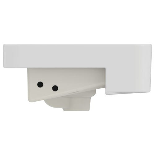 Immagine di Ideal Standard STRADA II lavabo rettangolare da semincasso L.50 cm monoforo, con troppopieno, colore bianco T299301