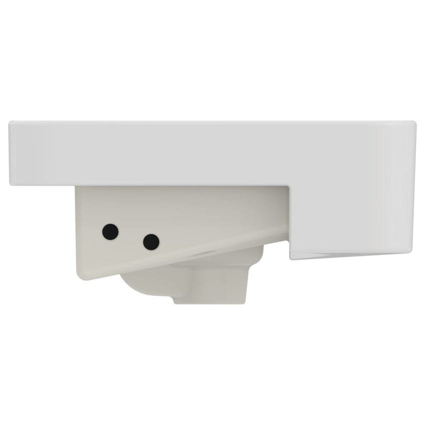 Immagine di Ideal Standard STRADA II lavabo rettangolare da semincasso L.50 cm monoforo, con troppopieno, colore bianco T299301