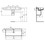 Immagine di Ideal Standard STRADA II lavabo rettangolare sospeso L.100 cm, monoforo, con  troppopieno, colore bianco T300201