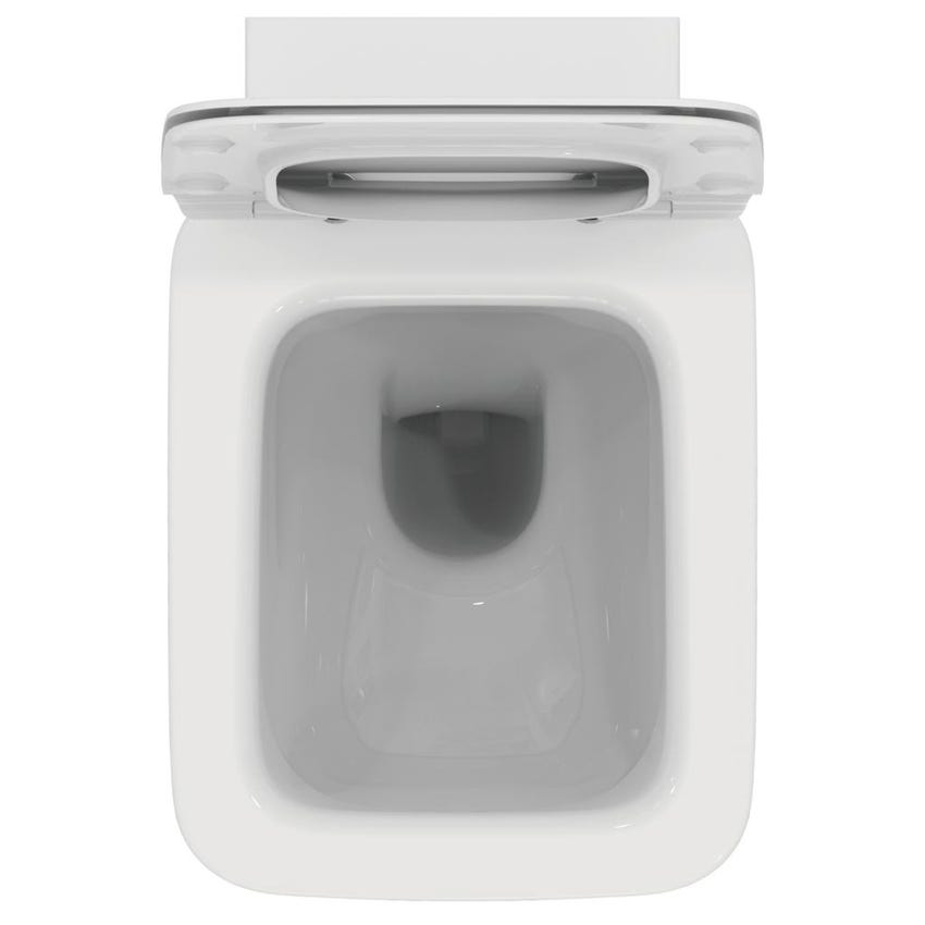Immagine di Ideal Standard STRADA II vaso sospeso AquaBlade® con sedile slim con chiusura rallentata, colore bianco T359601