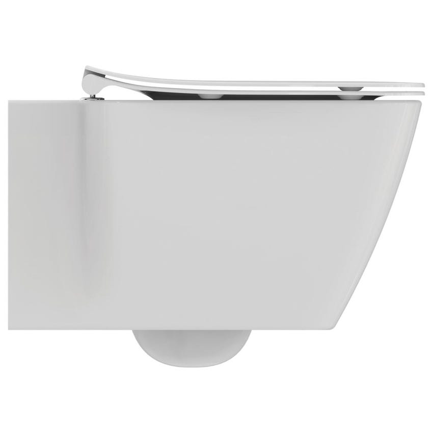 Immagine di Ideal Standard STRADA II vaso sospeso AquaBlade® con sedile slim senza chiusura rallentata, colore bianco T359701
