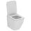 Immagine di Ideal Standard STRADA II vaso a pavimento universale filo parete AquaBlade® con sedile slim senza chiusura rallentata, colore bianco T359901