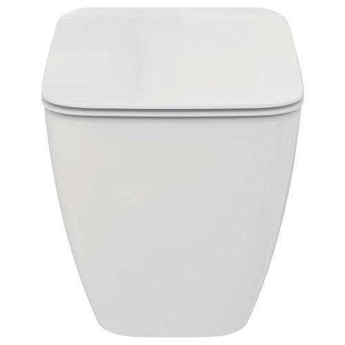 Immagine di Ideal Standard STRADA II vaso a pavimento universale filo parete AquaBlade® con sedile slim senza chiusura rallentata, colore bianco T359901