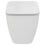 Immagine di Ideal Standard STRADA II vaso a pavimento universale filo parete AquaBlade® con sedile slim con chiusura rallentata, colore bianco T359801