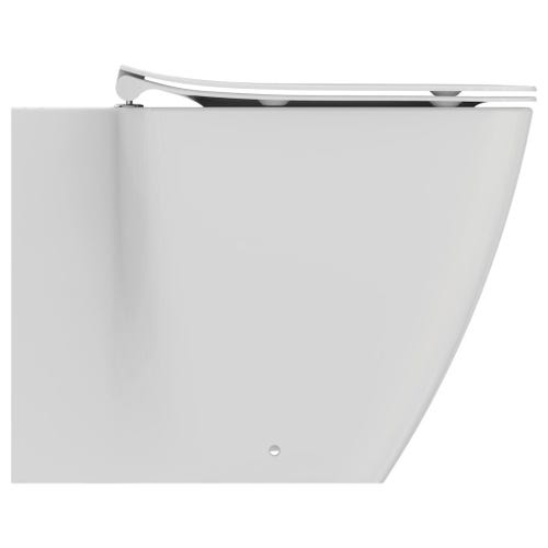 Immagine di Ideal Standard STRADA II vaso a pavimento universale filo parete AquaBlade® con sedile slim con chiusura rallentata, colore bianco T359801
