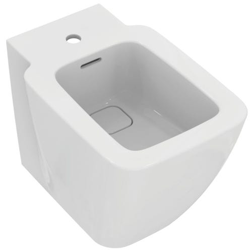 Immagine di Ideal Standard STRADA II bidet a pavimento, a filo parete, monoforo e con troppopieno, colore bianco T456701