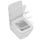 Ideal Standard STRADA II vaso sospeso, completo di sedile slim a sgancio rapido con chiusura rallentata, colore bianco T465001