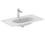 Immagine di Ideal Standard TESI lavabo top L.80 cm monoforo, con troppopieno, colore bianco seta finitura opaco T3509V1