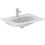 Immagine di Ideal Standard TESI lavabo top L.60 cm monoforo, con troppopieno, colore bianco seta finitura opaco T3510V1