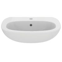 Immagine di Ideal Standard TESI lavabo L.60 cm monoforo, con troppopieno, colore bianco seta finitura opaco T3514V1