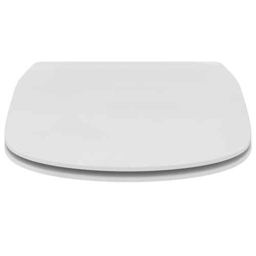 Immagine di Ideal Standard TESI sedile slim con chiusura rallentata per vasi Tesi, colore bianco seta finitura opaco T3527V1