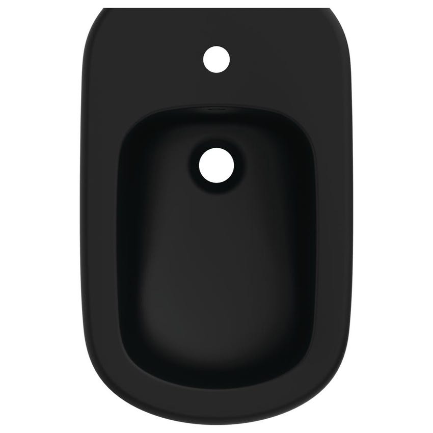 Immagine di Ideal Standard TESI bidet a pavimento filo parete, colore nero finitura opaco T3540V3