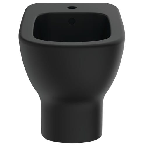 Immagine di Ideal Standard TESI bidet a pavimento filo parete, colore nero finitura opaco T3540V3