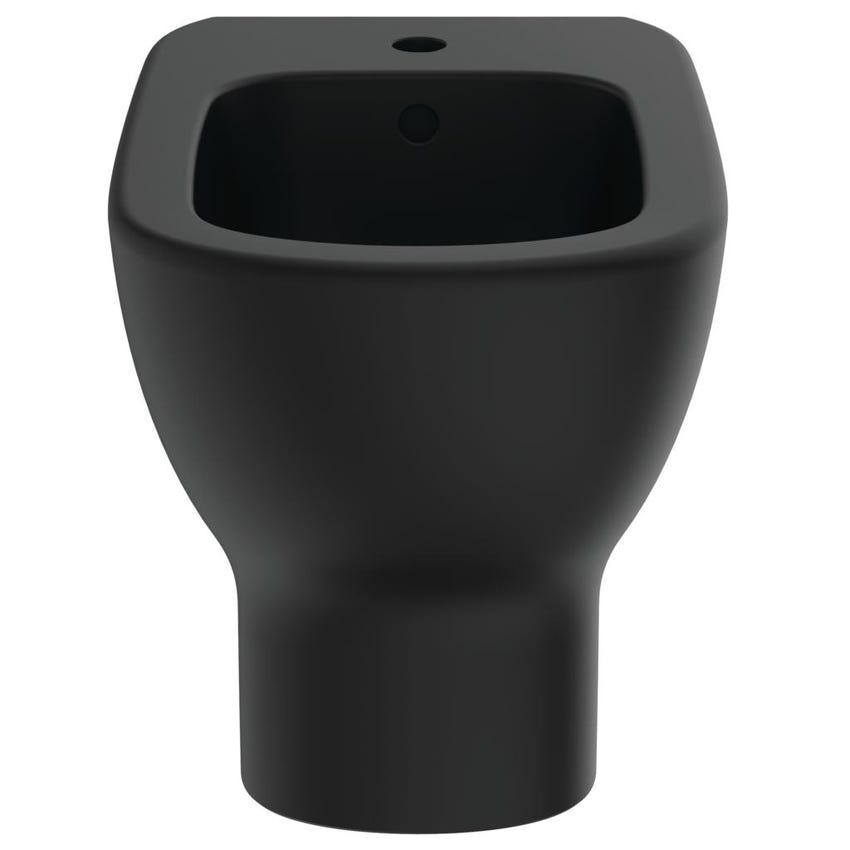 Immagine di Ideal Standard TESI bidet a pavimento filo parete, colore nero finitura opaco T3540V3