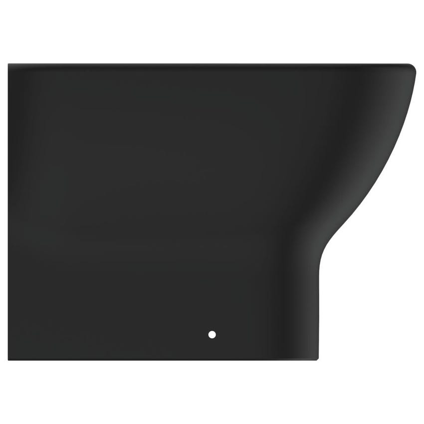 Immagine di Ideal Standard TESI bidet a pavimento filo parete, colore nero finitura opaco T3540V3