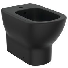 Immagine di Ideal Standard TESI bidet a pavimento filo parete, colore nero finitura opaco T3540V3