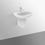Immagine di Ideal Standard TESI lavabo L.60 cm monoforo, con troppopieno, colore bianco T351401