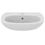 Immagine di Ideal Standard TESI lavabo L.55 cm monoforo, con troppopieno, colore bianco T351501