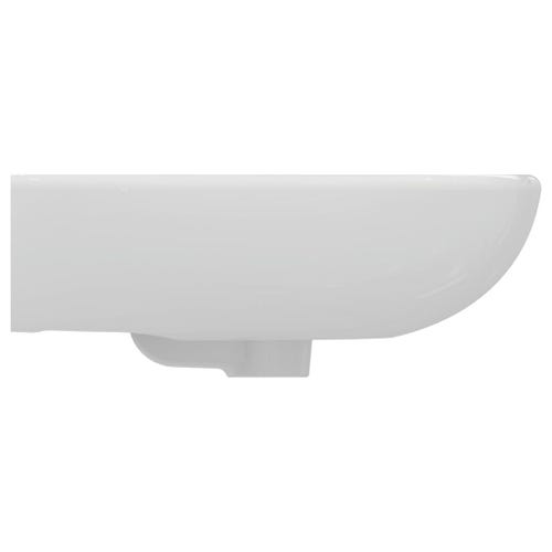 Immagine di Ideal Standard TESI lavabo L.55 cm monoforo, con troppopieno, colore bianco T351501