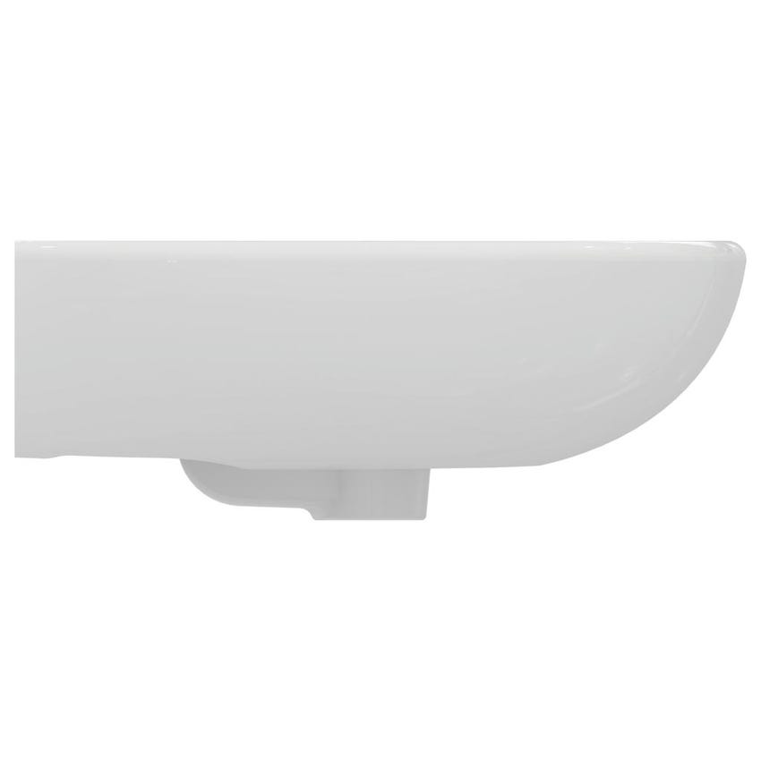 Immagine di Ideal Standard TESI lavabo L.55 cm monoforo, con troppopieno, colore bianco T351501