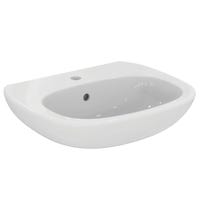 Immagine di Ideal Standard TESI lavabo L.55 cm monoforo, con troppopieno, colore bianco T351501