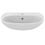 Immagine di Ideal Standard TESI lavabo L.55 cm, monoforo, con troppopieno, colore bianco T352301