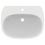 Immagine di Ideal Standard TESI lavabo L.65 cm, monoforo, con troppopieno, colore bianco T443301