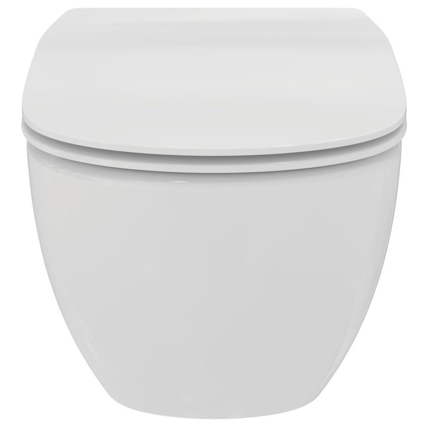 Immagine di Ideal Standard TESI vaso sospeso AquaBlade® con sedile slim senza chiusura rallentata, colore bianco T465301