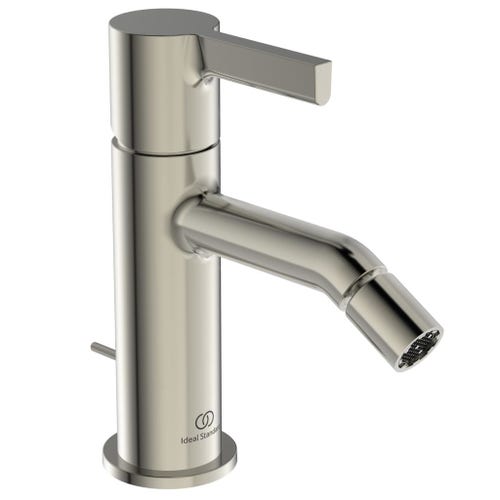 Immagine di Ideal Standard JOY miscelatore monocomando bidet, on bocca di erogazione fissa, finitura silver storm BC784GN