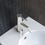 Immagine di Ideal Standard JOY miscelatore monocomando bidet, on bocca di erogazione fissa, finitura silver storm BC784GN