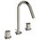 Immagine di Ideal Standard JOY miscelatore lavabo H.24.8 cm, 3 fori, con bocca di erogazione fissa, finitura silver storm BC783GN