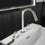 Immagine di Ideal Standard JOY miscelatore lavabo H.24.8 cm, 3 fori, con bocca di erogazione fissa, finitura silver storm BC783GN