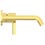 Immagine di Ideal Standard JOY miscelatore monocomando lavabo a parete P.18 cm, finitura brushed gold A7378A2