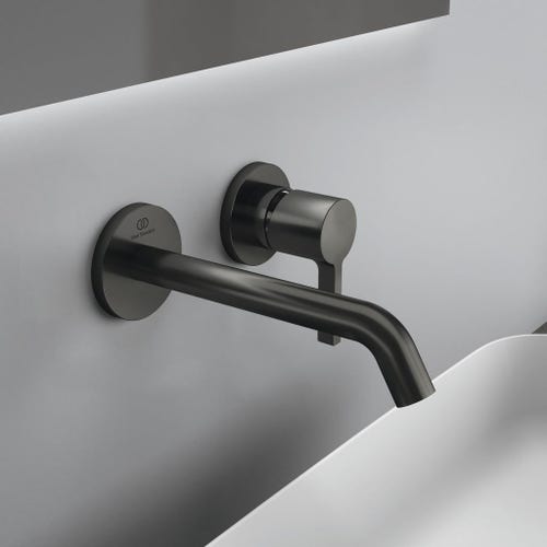 Immagine di Ideal Standard JOY miscelatore monocomando lavabo a parete P.18 cm, finitura magnetic grey A7378A5