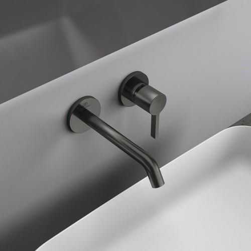 Immagine di Ideal Standard JOY miscelatore monocomando lavabo a parete P.18 cm, finitura magnetic grey A7378A5